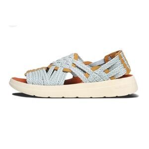 Missoni x Malibu Huarache Blue & Tan Sandals
